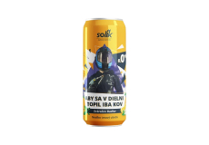 Radler Nealko tmavý citron 0,0% 500 ml